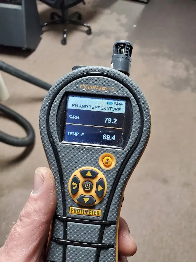Moisture meter humidity assessment for Fire & Smoke Damage Restoration in Raymondville